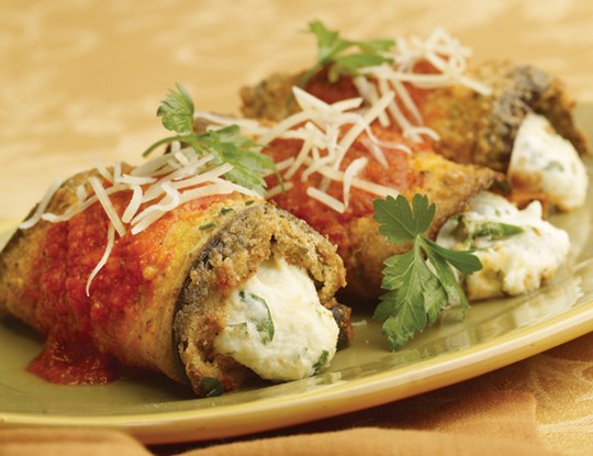 Maria's Homemade Eggplant Entrées